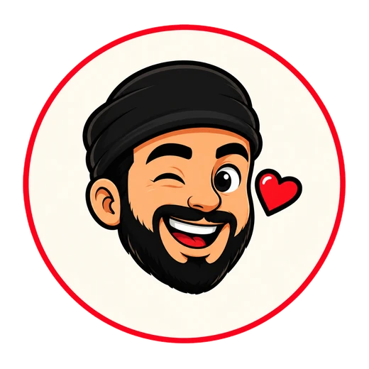 Habibi the mascot winking